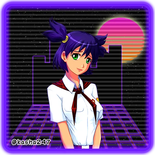 😌 Стикер «Retro Everlasting Summer Бесконечное лето» для Telegram
