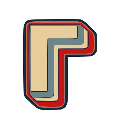 〰️ Эмодзи «Ретро» для Telegram