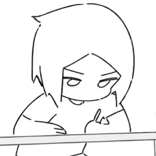 📓 Стикер «ReyZi-Chan» для Telegram