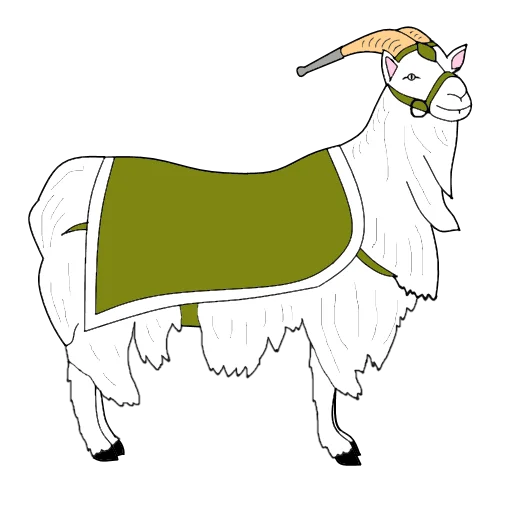 🐐 Стикер «Fan Rhodesian Pack» для Telegram