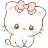 🎀 Эмодзи «Ribonya cat» для Telegram