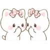 🎀 Эмодзи «Ribonya cat» для Telegram