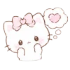 🎀 Эмодзи «Ribonya cat» для Telegram