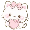 Эмодзи Ribonya cat для Telegram — скачать
