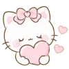 🎀 Эмодзи «Ribonya cat» для Telegram