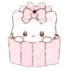 🎀 Эмодзи «Ribonya cat» для Telegram