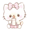 🎀 Эмодзи «Ribonya cat» для Telegram