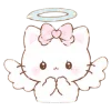 🎀 Эмодзи «Ribonya cat» для Telegram