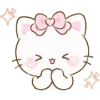 🎀 Эмодзи «Ribonya cat» для Telegram