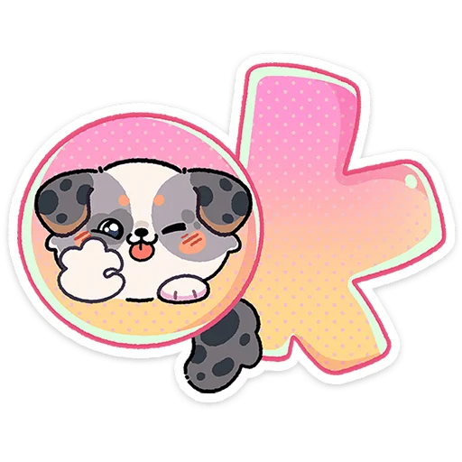 🐶 Стикер «Ричи» для Telegram