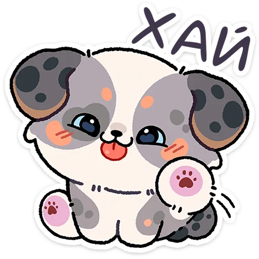 🐶 Стикер «Ричи» для Telegram