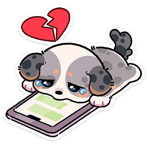 🐶 Стикер «Ричи» для Telegram