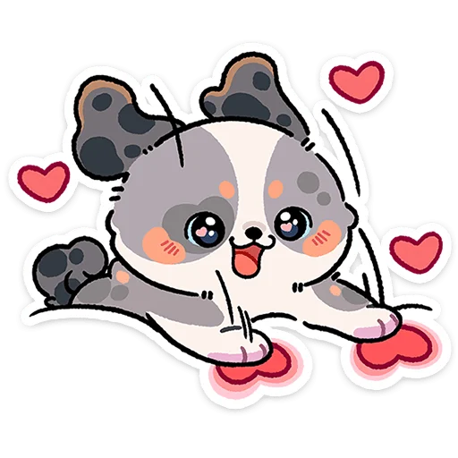 🐶 Стикер «Ричи» для Telegram