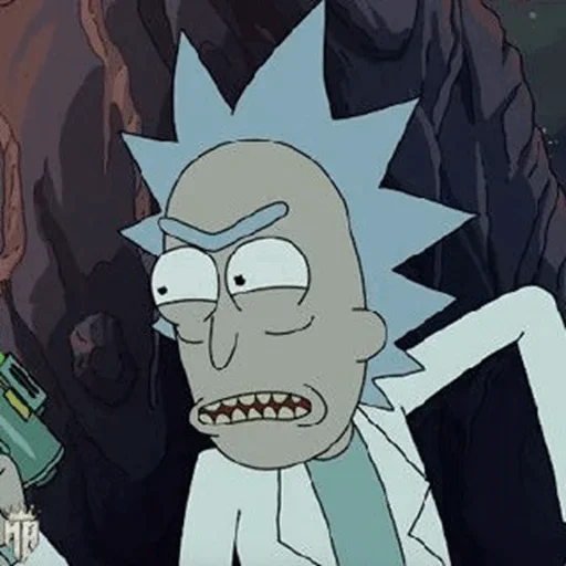 😬 Стикер «Rick and Morty» для Telegram