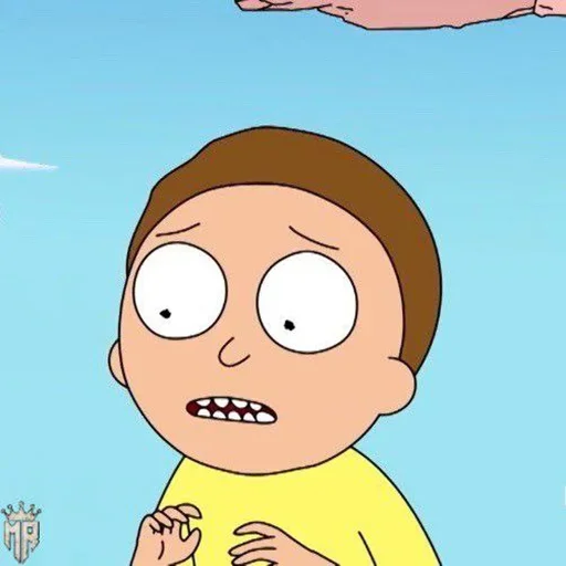 😿 Стикер «Rick and Morty» для Telegram
