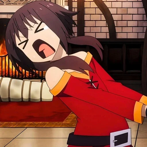 😭 Стикер «KonoSuba» для Telegram