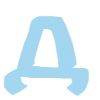 🤩 Эмодзи «Голубые буквы, таблички и цифры» для Telegram