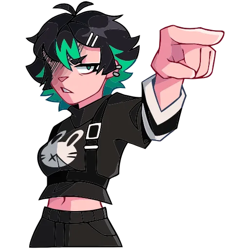 🫵 Эмодзи «Рика» для Telegram