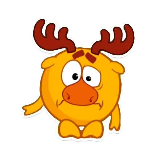 😣 Стикер «smeshariki» для Telegram