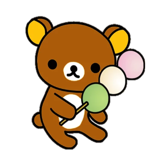 Стикерпак Rilakkuma для Telegram — скачать