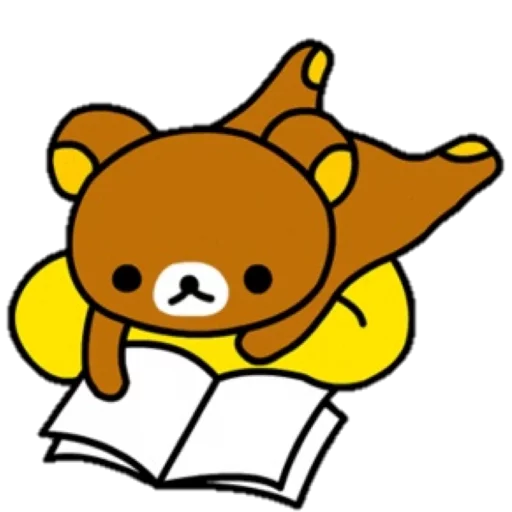 📚 Стикер «Rilakkuma» для Telegram