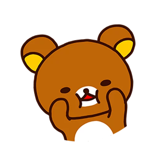 😱 Стикер «Rilakkuma» для Telegram