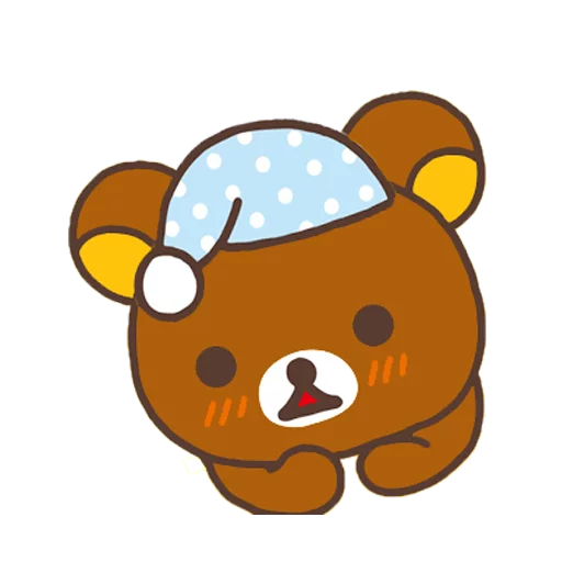😴 Стикер «Rilakkuma» для Telegram