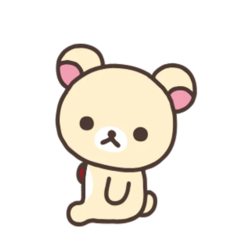 😶 Стикер «Rilakkuma» для Telegram