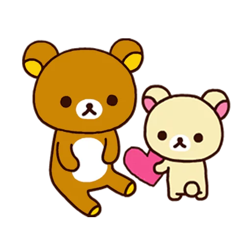 ❤ Стикер «Rilakkuma» для Telegram