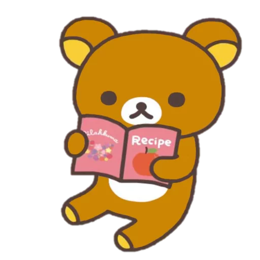 📚 Стикер «Rilakkuma» для Telegram