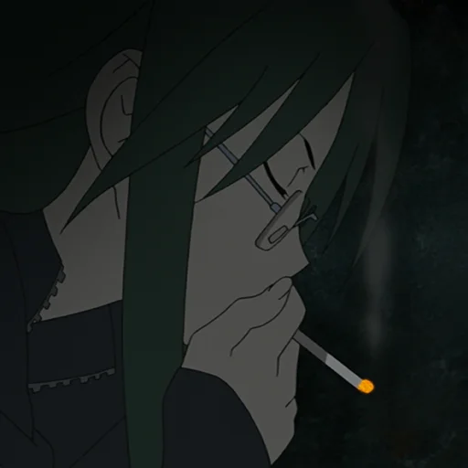🚬 Стикер «Rin Mnemosyne» для Telegram
