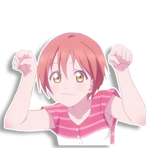 😀 Стикер «Rin Hoshizora» для Telegram