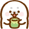 🍵 Эмодзи «fluffy ba» для Telegram