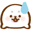 😥 Эмодзи «fluffy ba» для Telegram