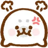 😤 Эмодзи «fluffy ba» для Telegram