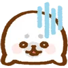 😰 Эмодзи «fluffy ba» для Telegram