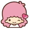😉 Эмодзи «little twin stars» для Telegram