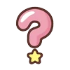 ❔ Эмодзи «little twin stars» для Telegram