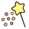 🪄 Эмодзи «little twin stars» для Telegram