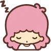 😴 Эмодзи «little twin stars» для Telegram