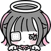 😒 Эмодзи «halloween jirai girl» для Telegram