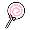 🍭 Эмодзи «halloween jirai girl» для Telegram