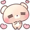 🥰 Эмодзи «Lovely Bears» для Telegram
