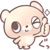 😉 Эмодзи «Lovely Bears» для Telegram