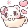 ☕️ Эмодзи «Lovely Bears» для Telegram