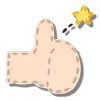 👍 Эмодзи «Cute Patches» для Telegram