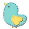 🐦 Эмодзи «Cute Patches» для Telegram