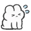 😣 Эмодзи «Pien Bunnies» для Telegram