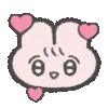 🥰 Эмодзи «Pien Bunnies» для Telegram