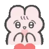 🥰 Эмодзи «Pien Bunnies» для Telegram